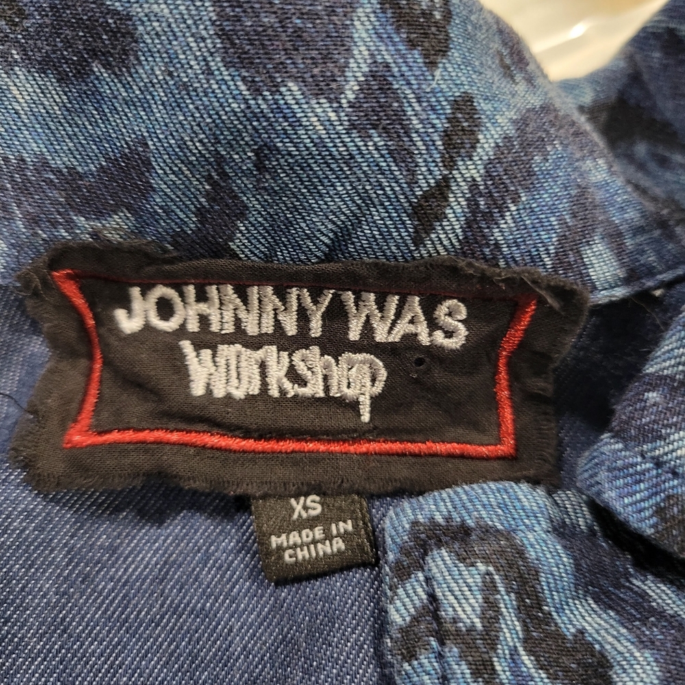 Johnny Was Workshop Duster Coat Size XS Oversized - Picture 12 of 13